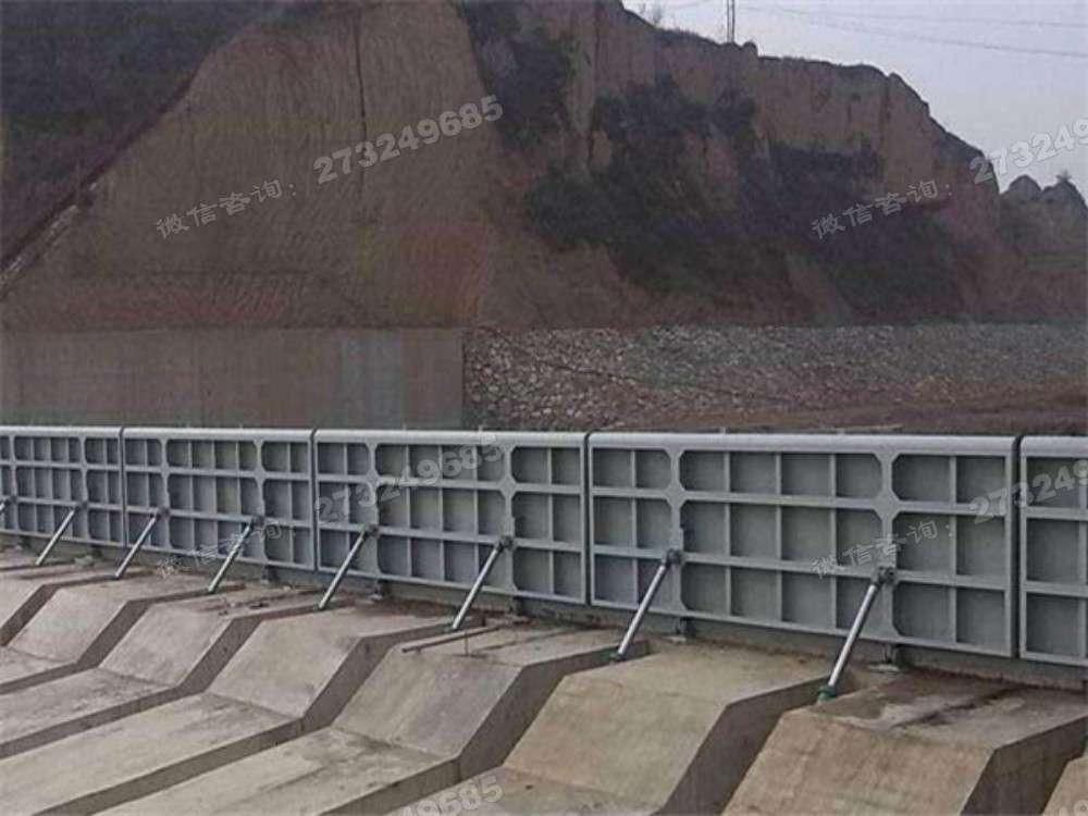 罗湖灌溉渠道钢坝