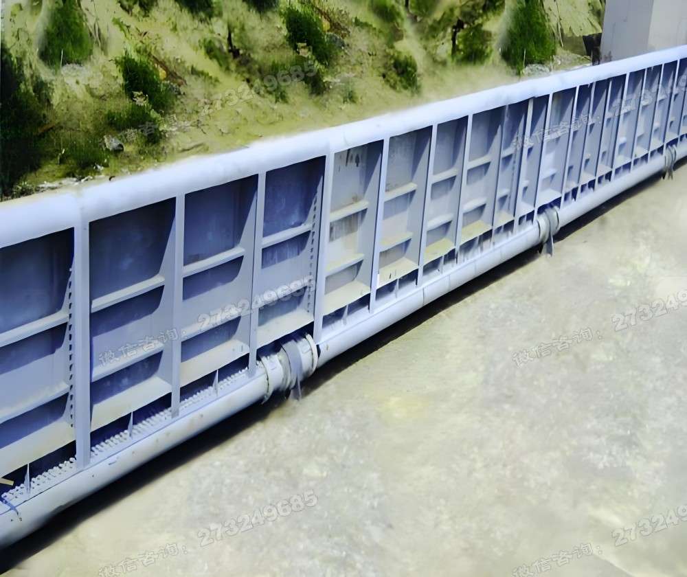 黑龙江河道底轴钢坝