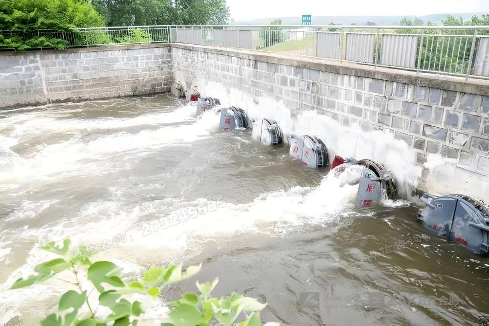 济宁河道治理侧开拍门