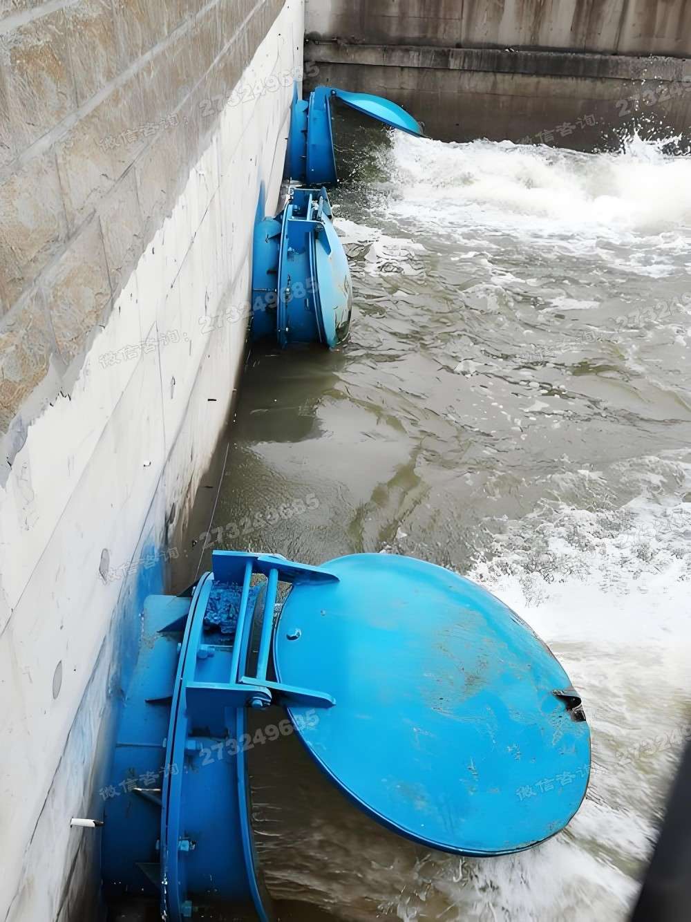 清河门钢制排水拍门