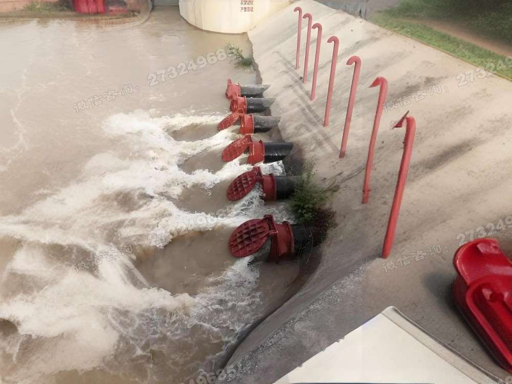 清河门污水厂拍门