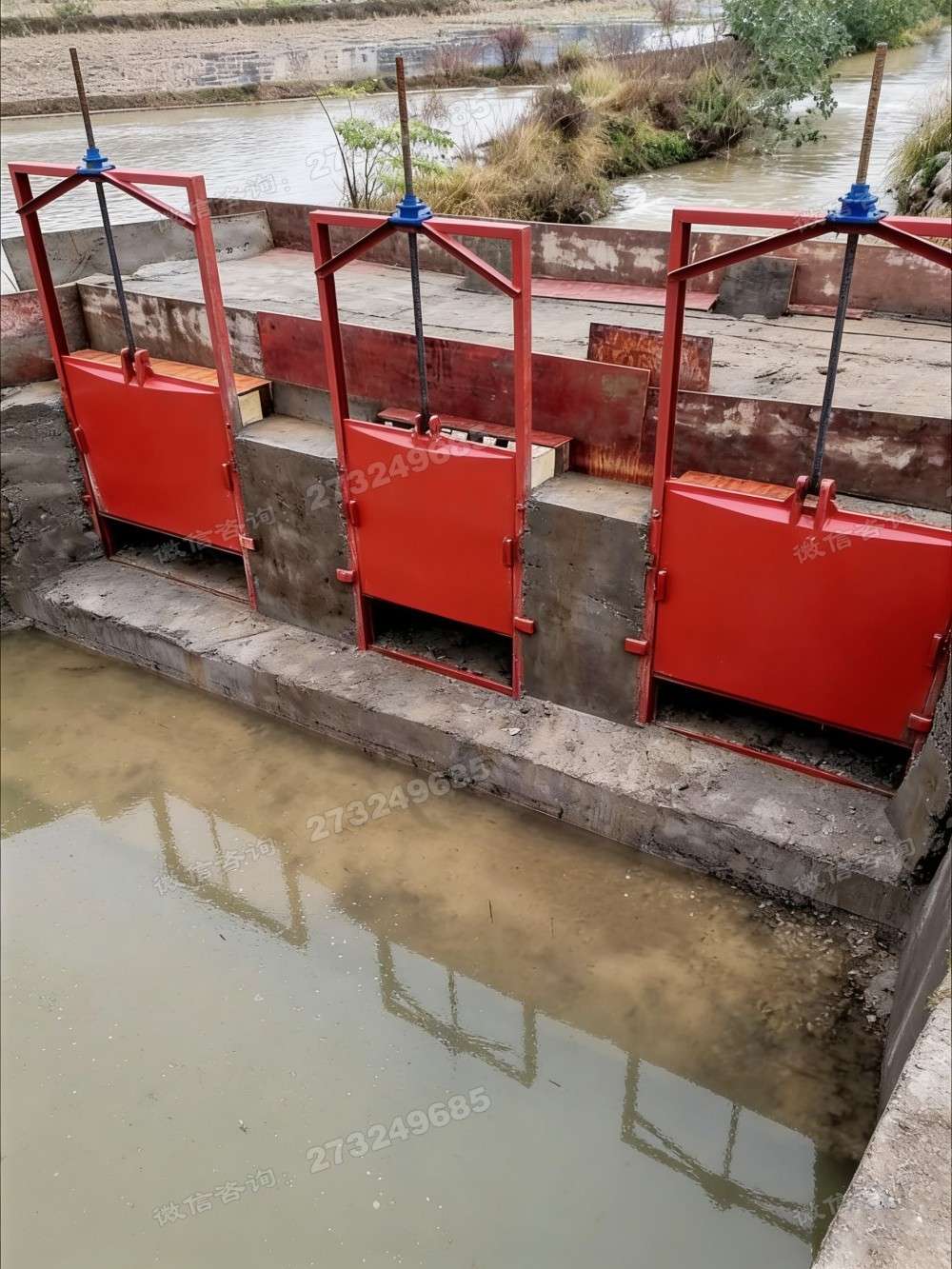 黑龙江河道控水铸铁闸门