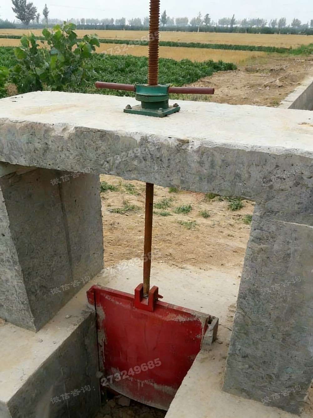 清河门双联电动闸门