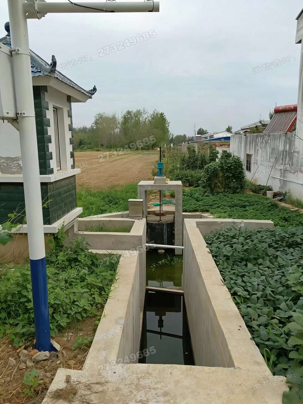 武功县泵房配套铸铁闸门