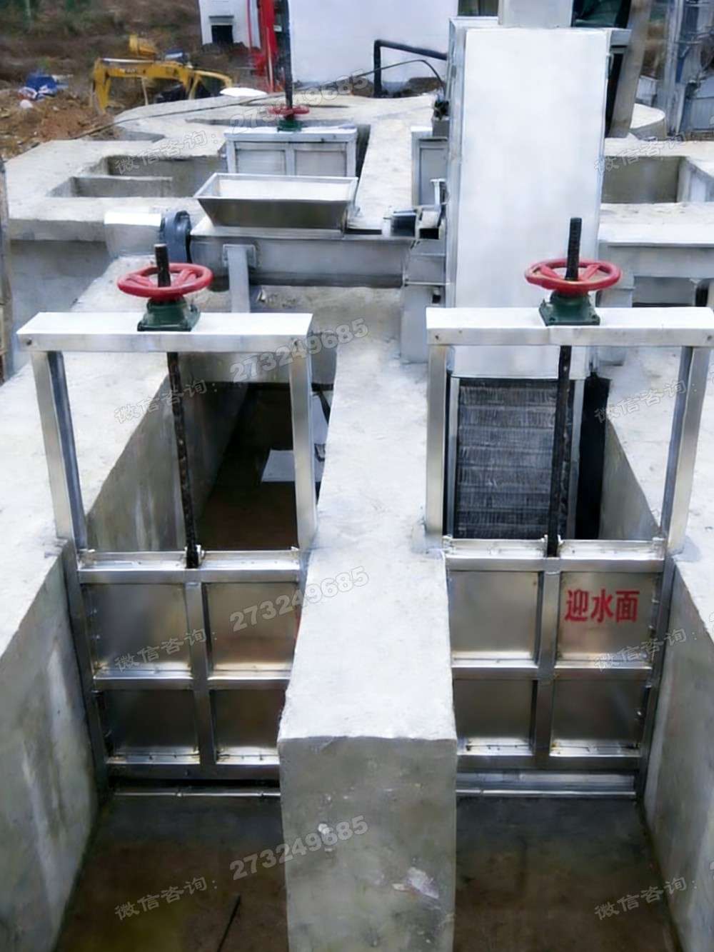 灯塔不锈钢双吊闸门