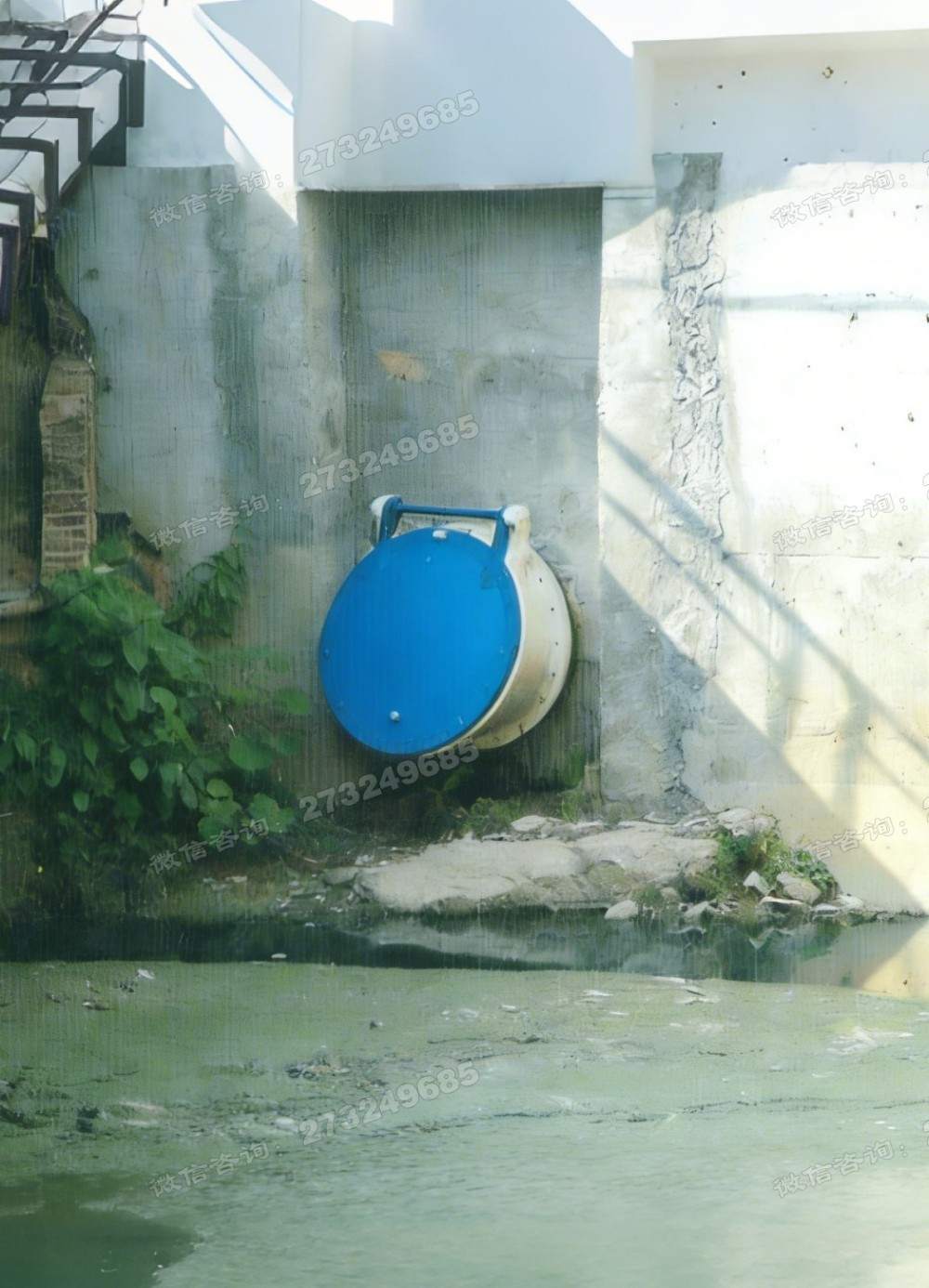 宝兴县河道铸铁拍门