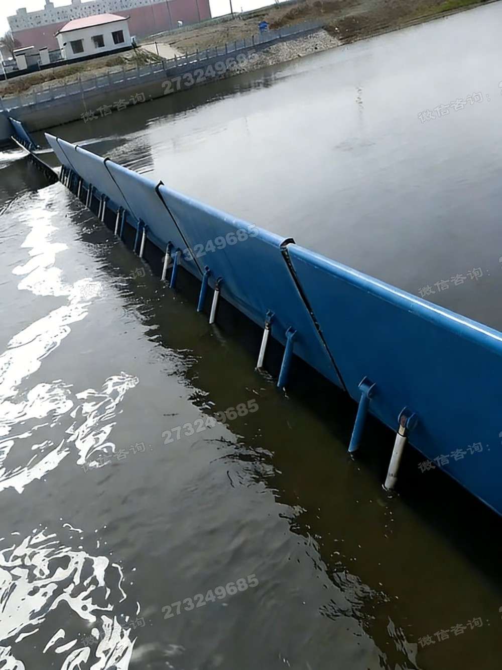 江口县景观河道液压钢坝