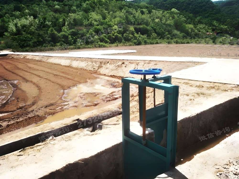 大厂绿色渠道铸铁闸门