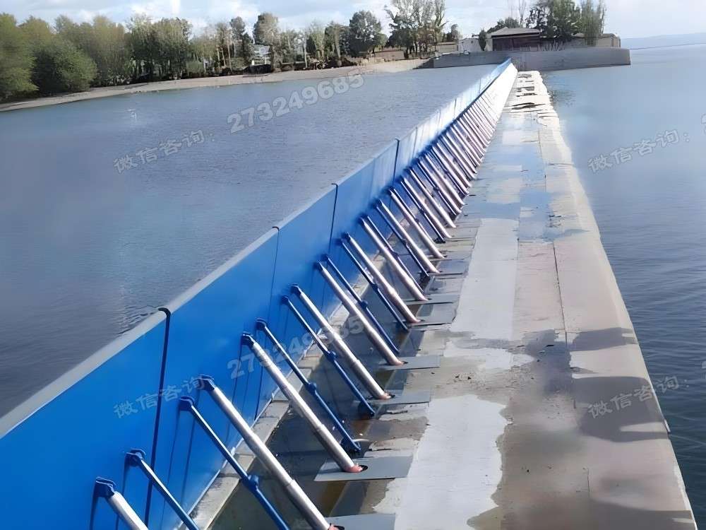 清城湖泊液压钢坝