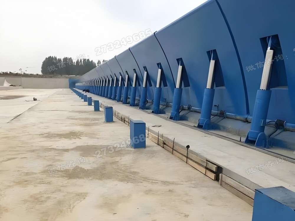 清城弧型液压钢坝
