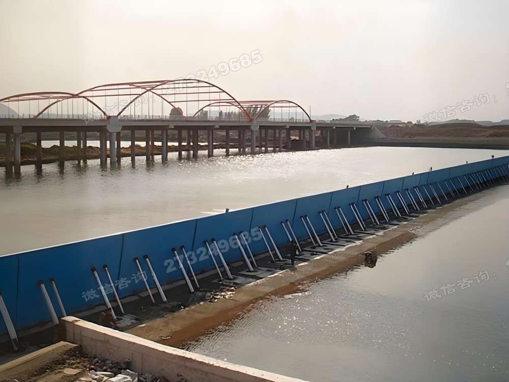 鹤壁桥梁配套液压钢坝