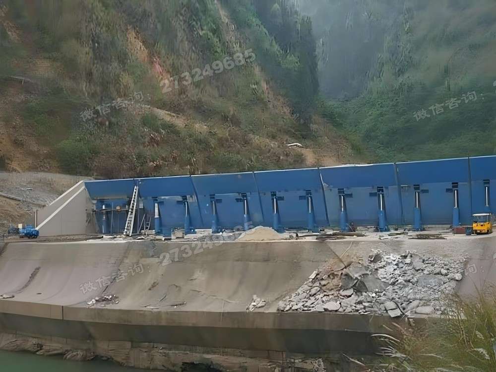 江口县山区河道液压钢坝闸门
