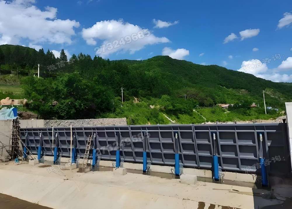 喀喇沁左翼底横轴液压钢坝