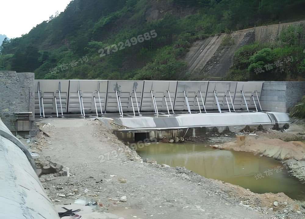 南江县峡谷河道液压钢坝