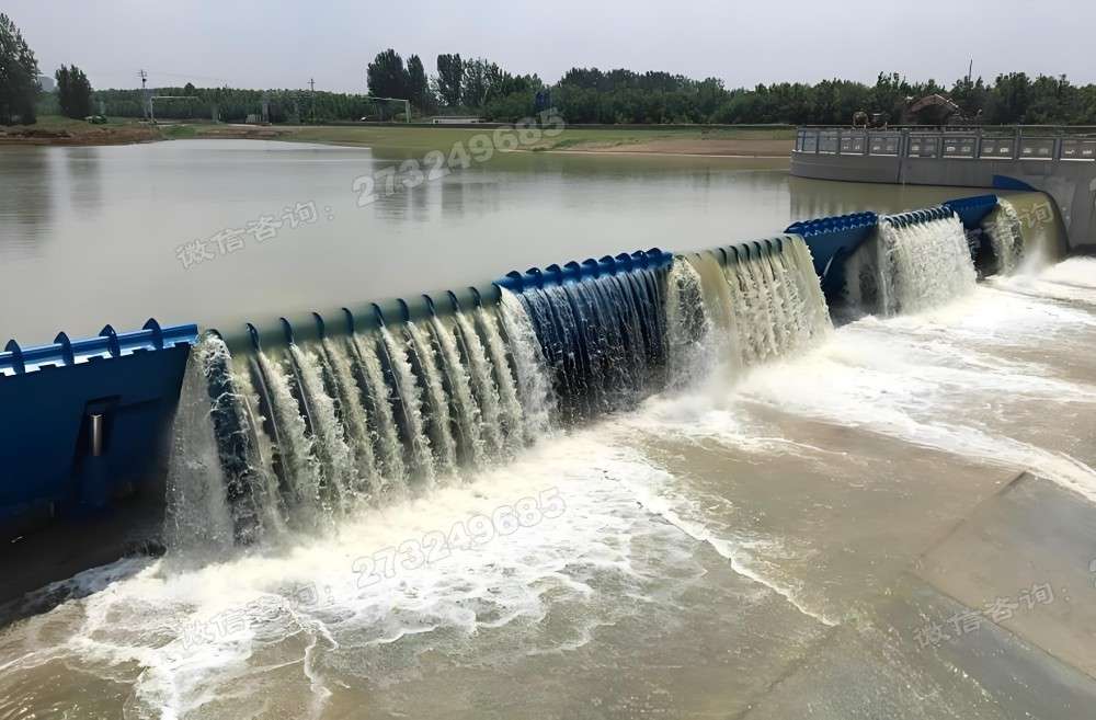 清城多段式液压钢坝