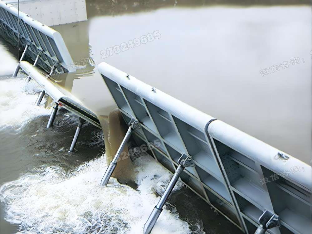 渝水灌溉液压钢坝