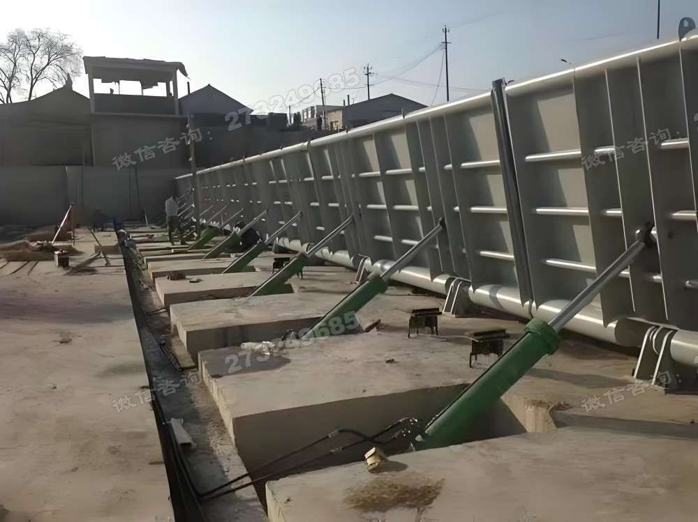 清城防洪排涝液压钢坝