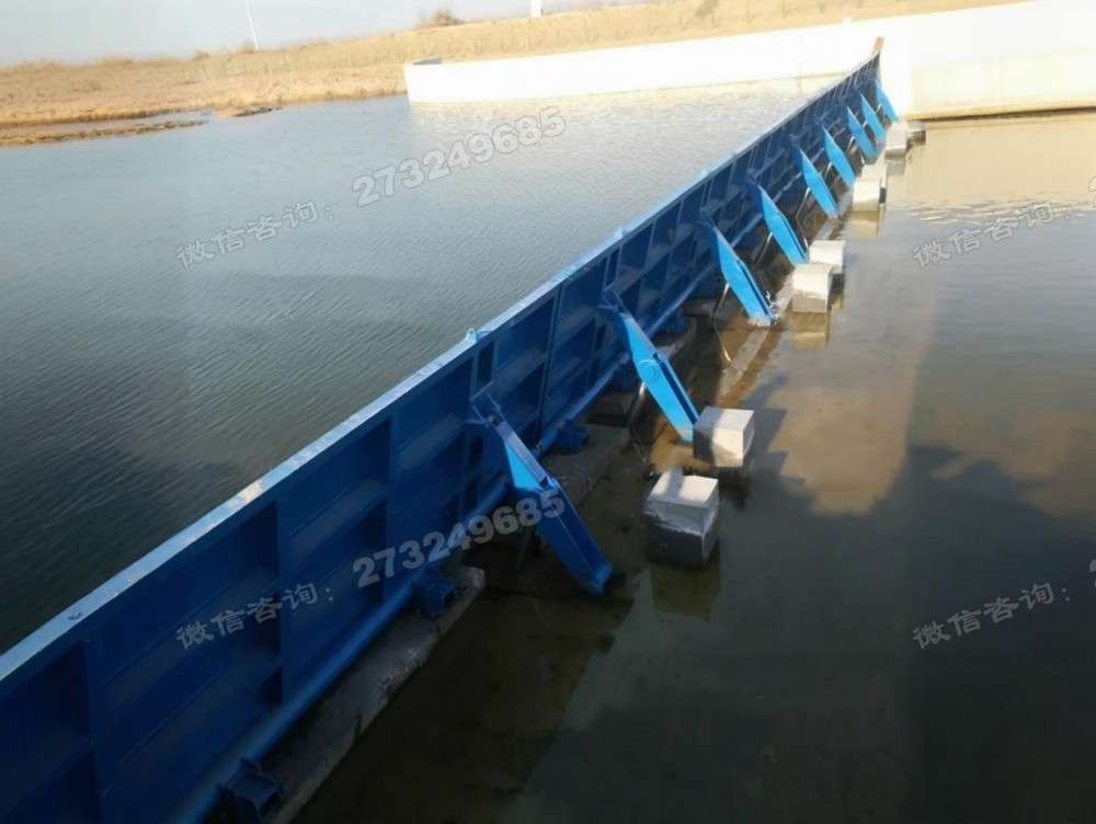 双鸭山生态液压控水钢坝