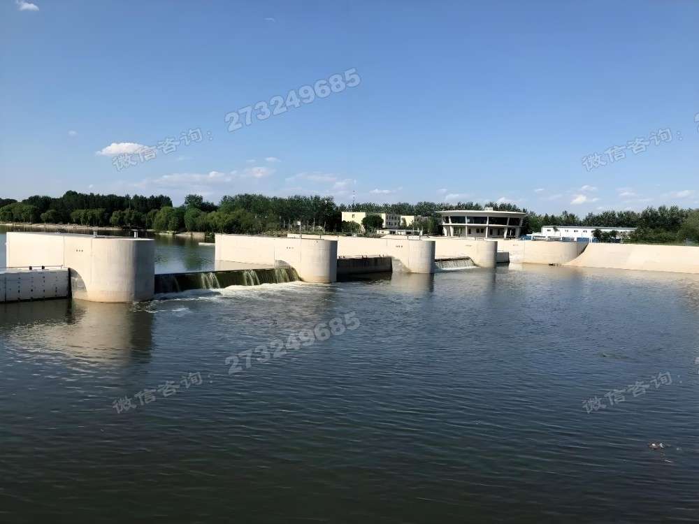 富平县闸站液压钢坝